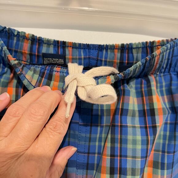 Polo Sport Ralph Lauren Swim Shorts Trunks Men’s XL Lined Plaid Blue Mul… - Picture 6 of 14